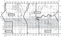 Regiones en las que divide el mundo la UIT. Fuente: UIT. Regiones en las que divide el mundo la UIT. Fuente: UIT.