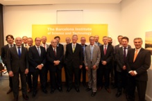 Constitución del Patronato del Barcelona Institute. Fuente: CRG. Constitución del Patronato del Barcelona Institute. Fuente: CRG.