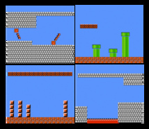 Diferentes escenarios de un mismo nivel. Fuente: GT Diferentes escenarios de un mismo nivel. Fuente: GT