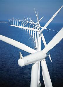 Central eólica en Dinamarca. FOTO: LM Glasfiber. Central eólica en Dinamarca. FOTO: LM Glasfiber.