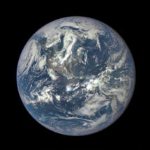 La Tierra, el pasado 6 de julio, vista por EPIC. Fuente: NASA.