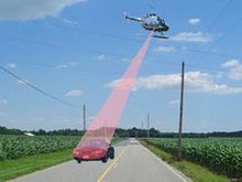 HPEMS funcionando desde un helicóptero. Fuente: Eureka Aerospace. HPEMS funcionando desde un helicóptero. Fuente: Eureka Aerospace.