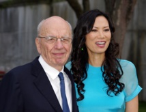 Rupert  Murdoch y su esposa en 2011. Foto: David Shankbone