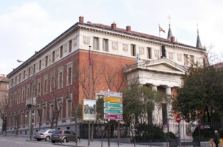 Real Academia Española de la lengua, en Madrid. Fuente: Wikipedia.