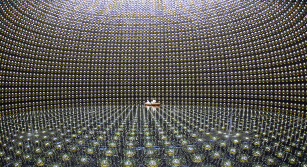 Detector japonés Super-Kamiokande. Fuente: SINC/ www-sk.icrr.u-tokyo.ac.jp. Detector japonés Super-Kamiokande. Fuente: SINC/ www-sk.icrr.u-tokyo.ac.jp.