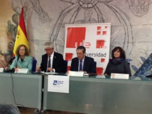 Momento del acto celebrado en la Universidad de León. Foto: Fundación Valores Momento del acto celebrado en la Universidad de León. Foto: Fundación Valores