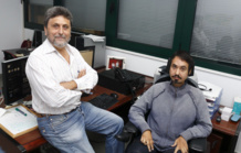 Juan Jiménez y Antonio Pérez-Pulido. Fuente: UPO. Juan Jiménez y Antonio Pérez-Pulido. Fuente: UPO.