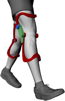 Utilizan las rodillas para generar electricidad