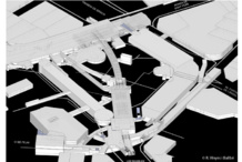 Subsuelo de la Plaza de Cataluña (Barcelona). Fuente: UPC. Subsuelo de la Plaza de Cataluña (Barcelona). Fuente: UPC.