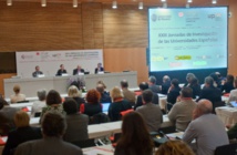 Un instante de las jornadas. Fuente: Crue Universidades Españolas. Un instante de las jornadas. Fuente: Crue Universidades Españolas.