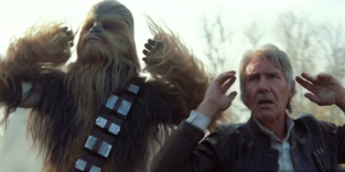 Imagen del tráiler promocional de Star Wars VII: El despertar de la fuerza. Fuente: Lucasfilm. Imagen del tráiler promocional de Star Wars VII: El despertar de la fuerza. Fuente: Lucasfilm.