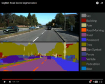 Prueba de SegNet. Imagen: Alex Kendall. Fuente: Universidad de Cambridge. Prueba de SegNet. Imagen: Alex Kendall. Fuente: Universidad de Cambridge.