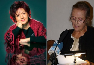 De izquierda a derecha, Juana Castro y María Victoria Atencia, poetas de la Colección Genialogías. Fuente: Asociación Genialogías/Editorial Tigres de Papel. De izquierda a derecha, Juana Castro y María Victoria Atencia, poetas de la Colección Genialogías. Fuente: Asociación Genialogías/Editorial Tigres de Papel.