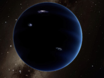 Visión artística del Planeta Nueve. Imagen: R. Hurt. Fuente: Caltech.