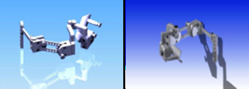 iseño del exoesqueleto del CAR. Fuente: UPM.