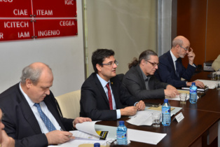 Los rectores de la UP4. Fuente: UPC. Los rectores de la UP4. Fuente: UPC.