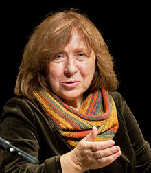 Imagen: Elke Wetzig/Rlevente. Fuente: archivo Swetlana Alexijewitsch 2013.jpg, CC BY-SA 4.0. Imagen: Elke Wetzig/Rlevente. Fuente: archivo Swetlana Alexijewitsch 2013.jpg, CC BY-SA 4.0.