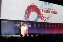 Conferencia de César Alierta en el MWC 2016. Fuente: MWC. Conferencia de César Alierta en el MWC 2016. Fuente: MWC.