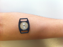 Detector de sudor utilizado. Fuente: UCO. Detector de sudor utilizado. Fuente: UCO.