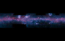 El plano sur de la Vía Láctea en el sondeo AtlasGal. Fuente: ESO.