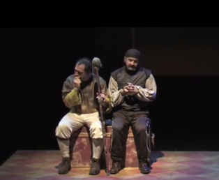 Momento de la representación. Fuente: Teatros del Canal. Momento de la representación. Fuente: Teatros del Canal.