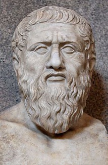 Busto de Platón del siglo IV d. C. Actualmente se encuentra en el Museo Pio-Clementino del Vaticano. Fuente: Wikipedia.