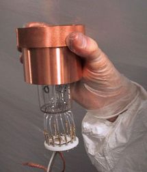 Parte del experimento DAMA. Fuente: Proyecto DAMA. Parte del experimento DAMA. Fuente: Proyecto DAMA.