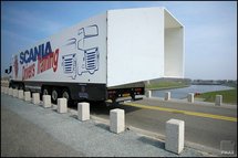 Cubo adosado a la parte trasera. Foto: TU Delft Cubo adosado a la parte trasera. Foto: TU Delft