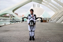 El exoesqueleto Mars UPV. Fuente: UPV. El exoesqueleto Mars UPV. Fuente: UPV.