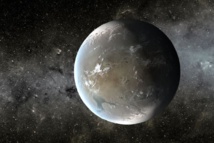 Ilustración de Kepler 62-f. Imagen: T. Pyle. Fuente: NASA Ames/JPL-Caltech.