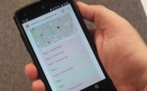 La aplicación. Fuente: Universidad de Southampton. La aplicación. Fuente: Universidad de Southampton.