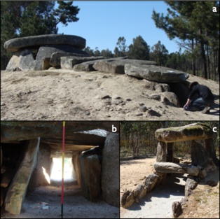 Cúmulo megalítico de Carregal do Sal (Portugal). Imagen: F. Silva. Fuente: RSA.