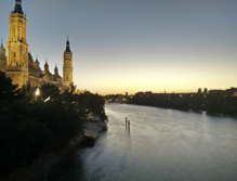 El río Ebro, a su paso por Zaragoza. Fuente: CSIC. El río Ebro, a su paso por Zaragoza. Fuente: CSIC.