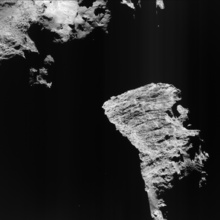 Fuente: ESA/Rosetta/NavCam. Fuente: ESA/Rosetta/NavCam.