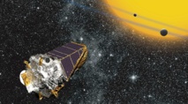 Visión artística de la nave Kepler. Fuente: NASA.