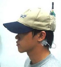 El dispositivo, instalado. (Chin-Teng Lin, et al. IEEE) El dispositivo, instalado. (Chin-Teng Lin, et al. IEEE)