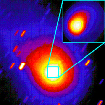 Periodic Comet Swift-Tuttle. Fuente: NASA Periodic Comet Swift-Tuttle. Fuente: NASA