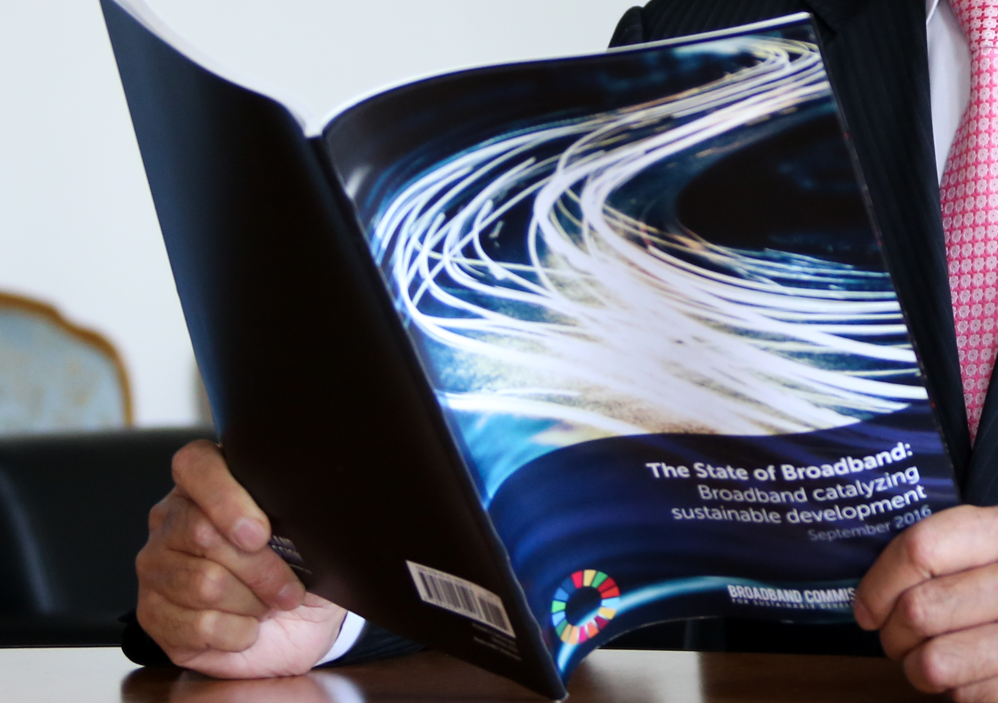 El informe 'Estado de la banda ancha 2016'. Fuente: UIT.