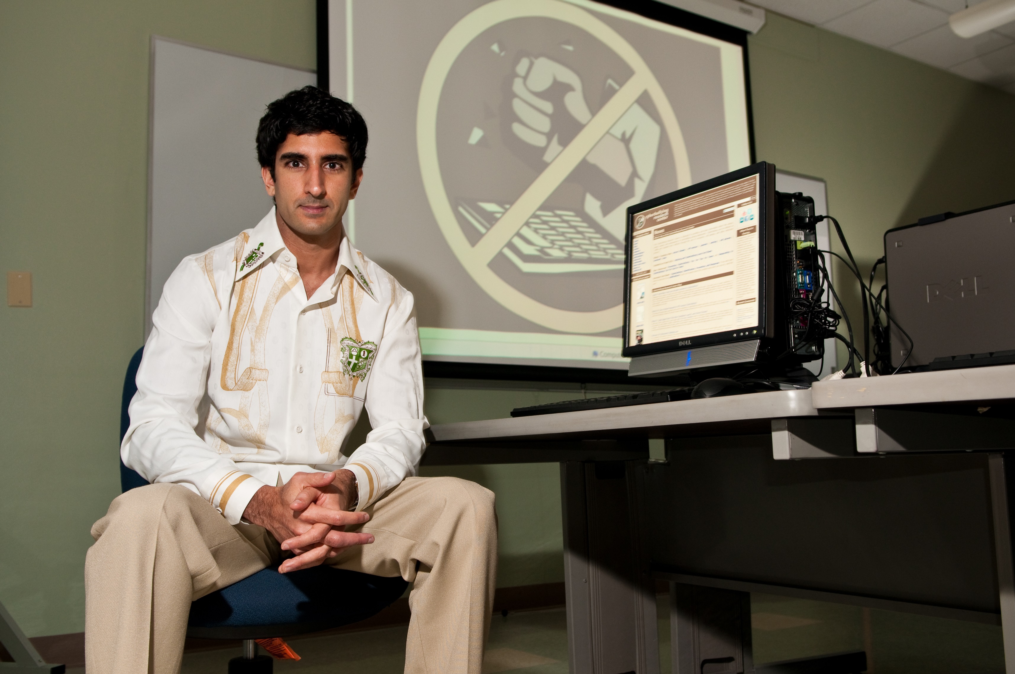 Sameer Hinduja. Fuente: Universidad Florida Atlantic.