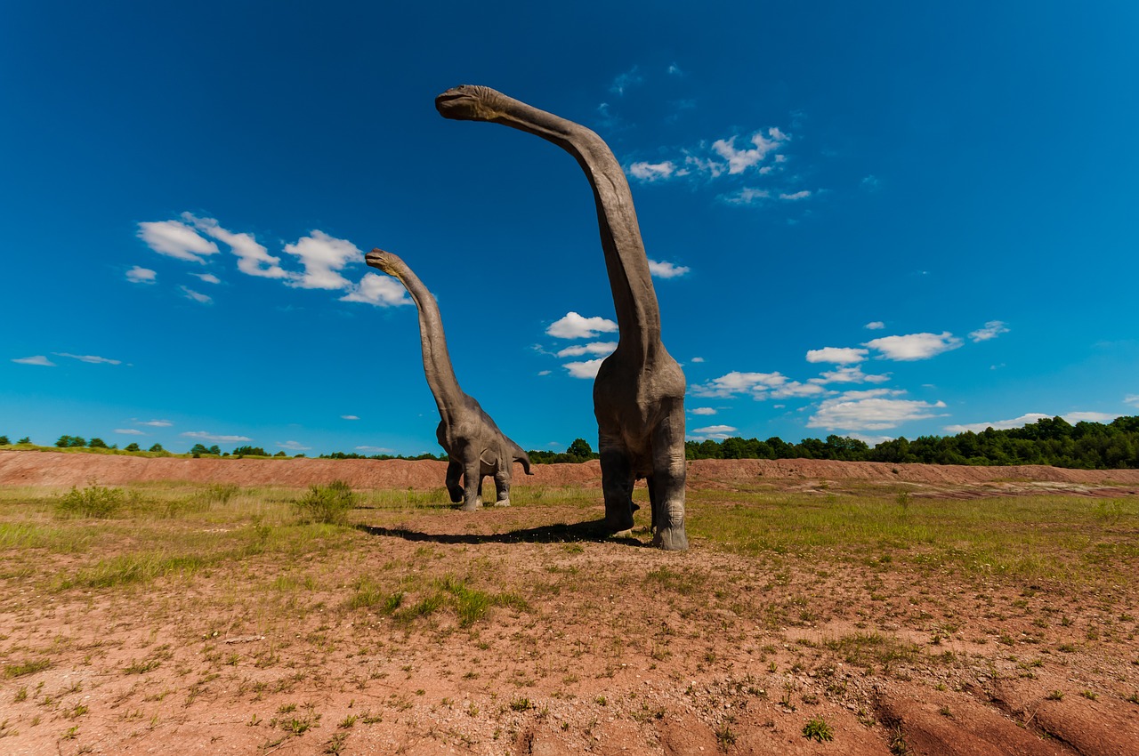 Los dinosaurios estaban adaptados a un clima cálido. Imagen: DariuszSankowski