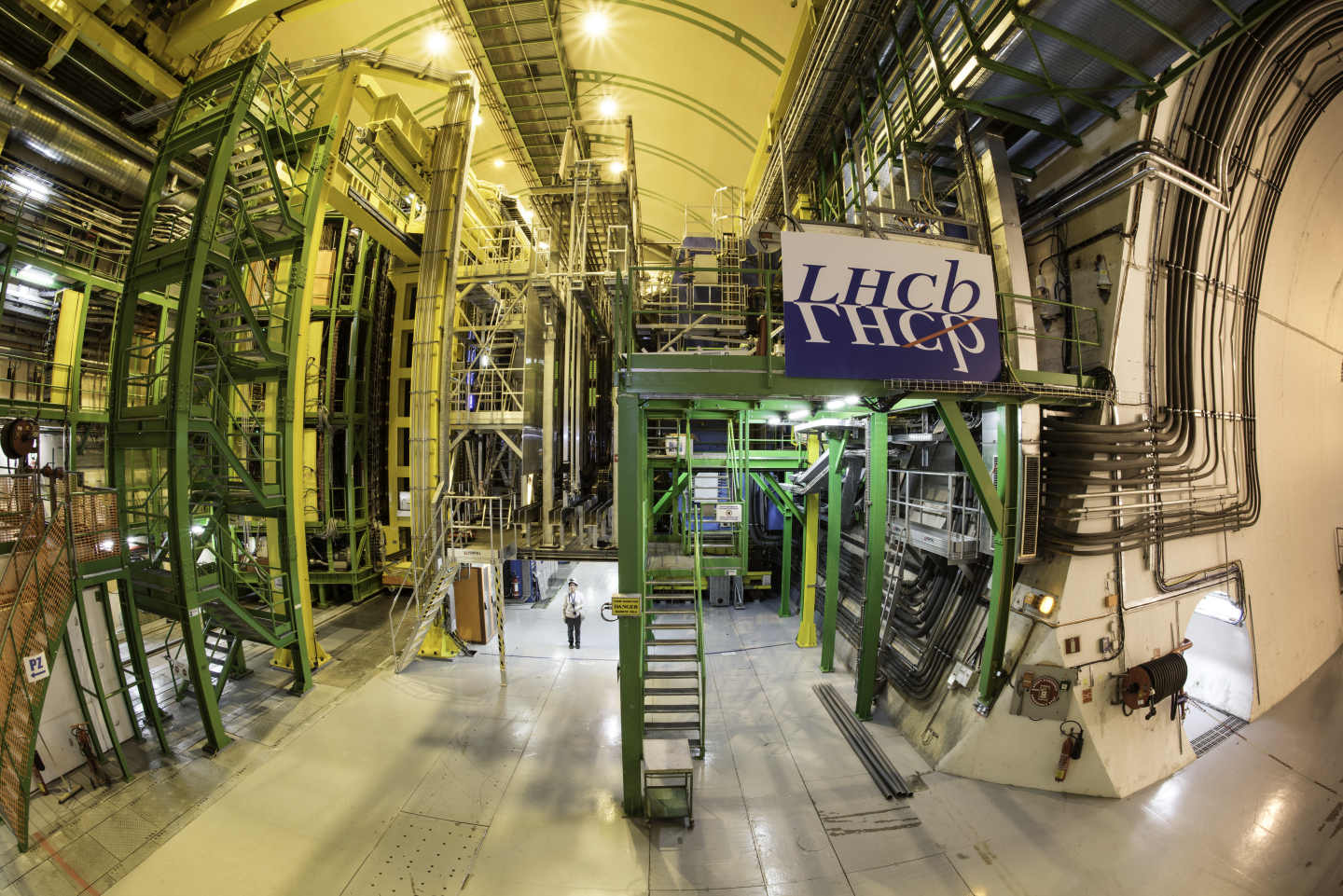 The LHCb cavern (Image: Maximilien Brice/CERN)