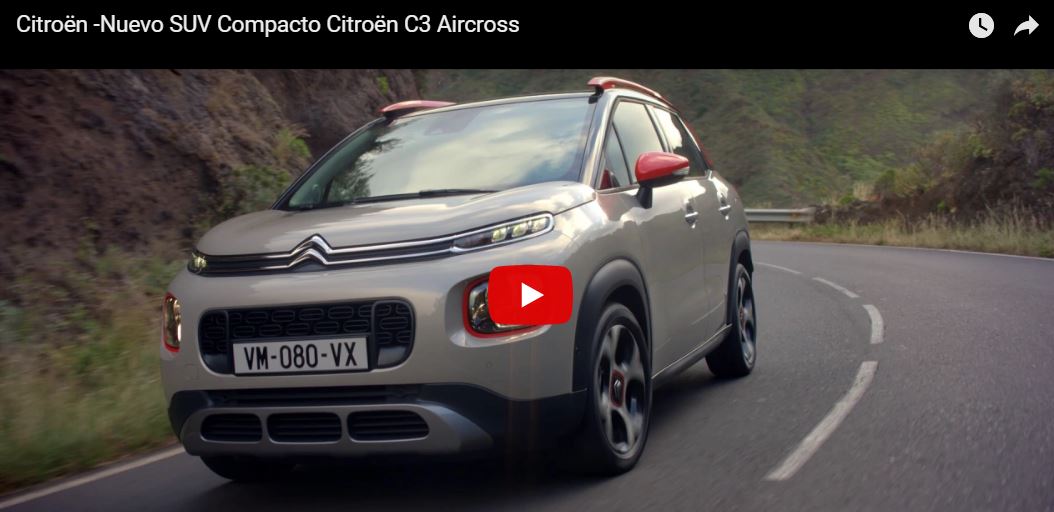 Llega el Nuevo SUV Compacto Citroën C3Aircross, una proeza tecnológica