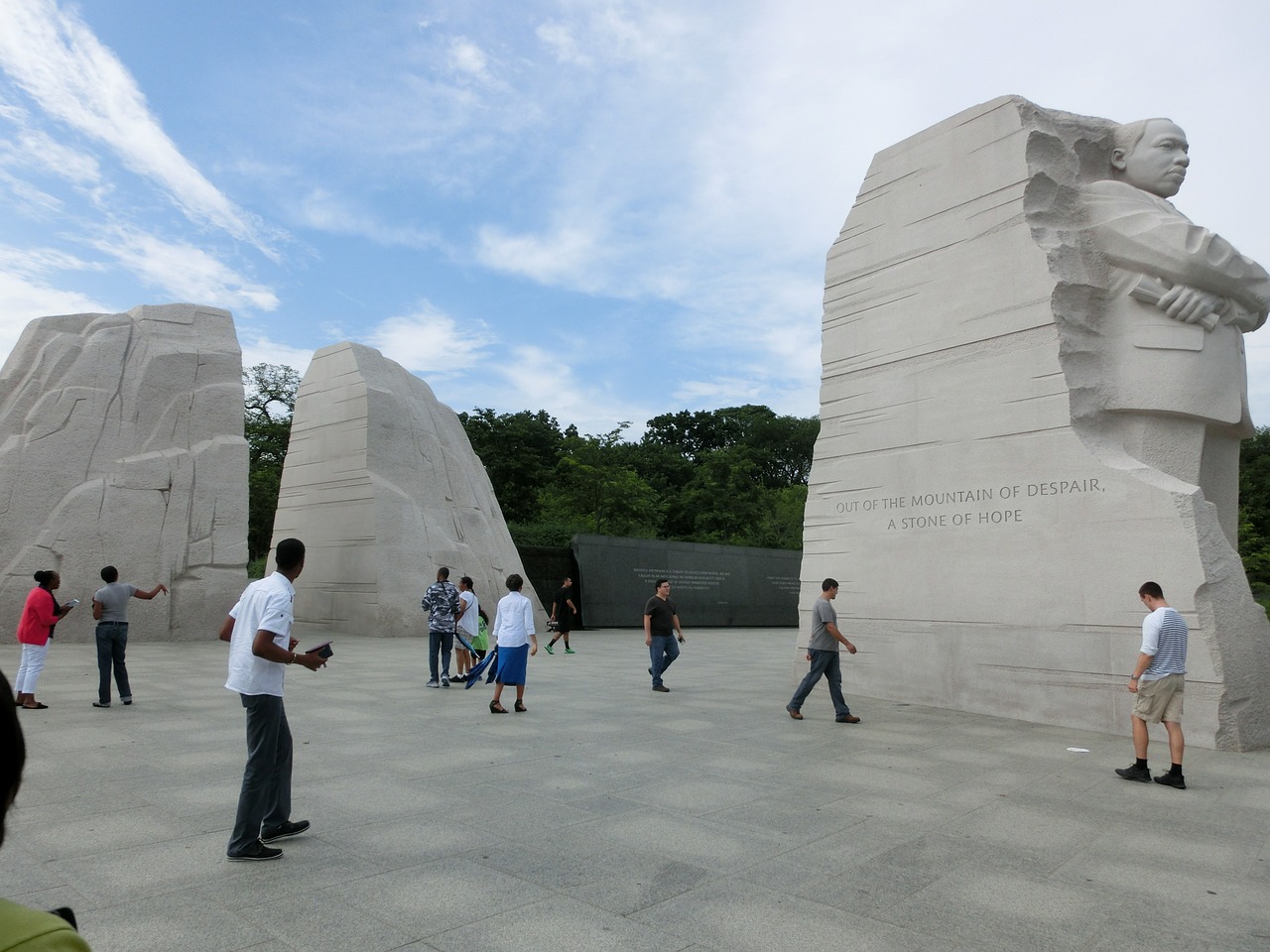 Monumento en Washington a Martín Luther King. Foto: Jensjunge.