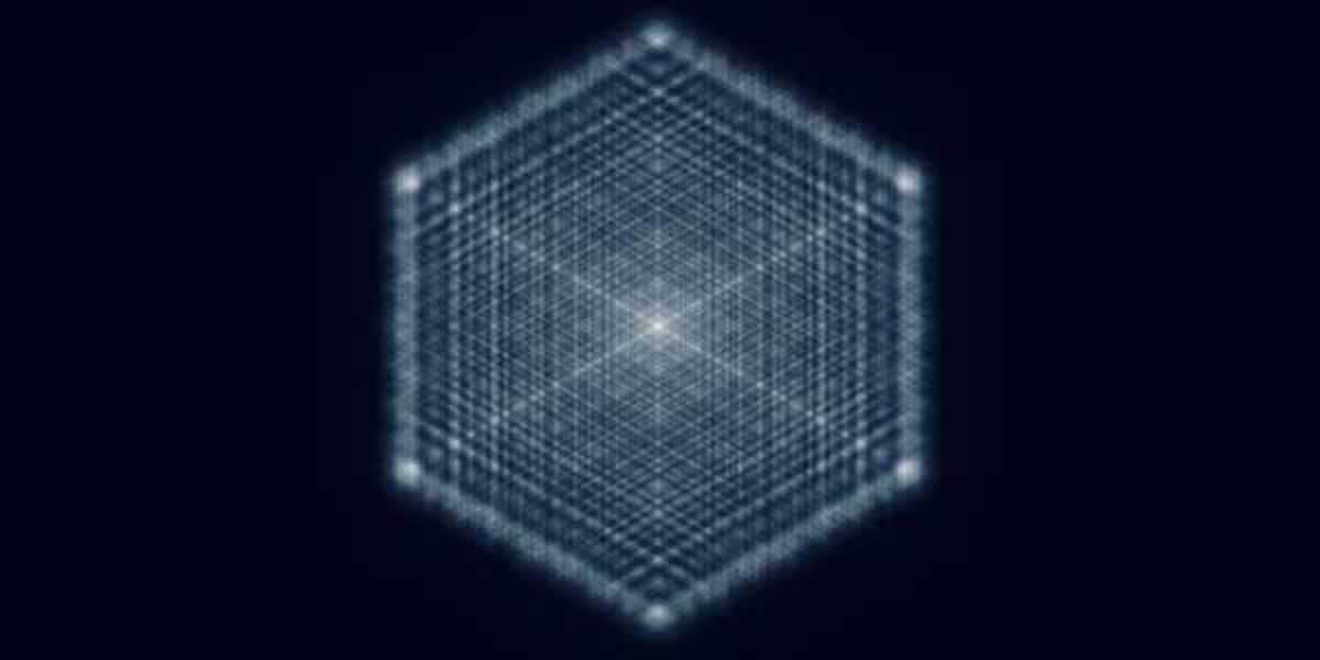 Sección transversal de un patrón fractal creada por un láser por los investigadores de la Universidad de Witwatersrand. Foto: Andrew Forbes.