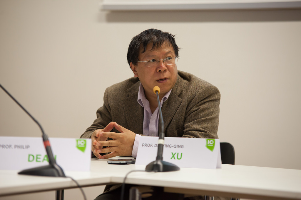 El profesor Xu Yingqing, director de esta investigación. Foto: Ars Electronica.