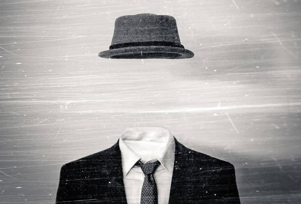 Hombre invisible. Foto: Marian.