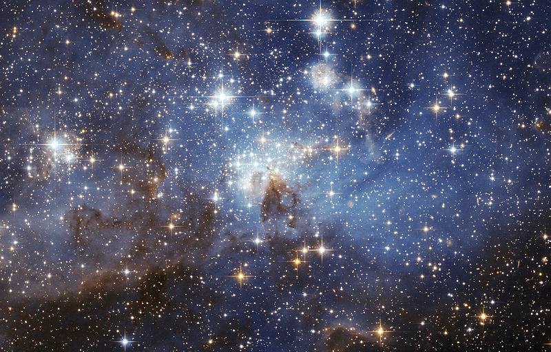 Formación de estrellas. Fuente: ESA.