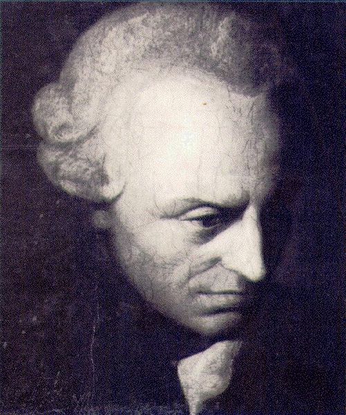 Kant en su madurez. Fuente: Wikipedia.