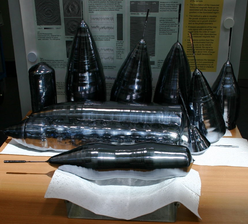 Los nuevos cristales. Foto: Josef Zens.