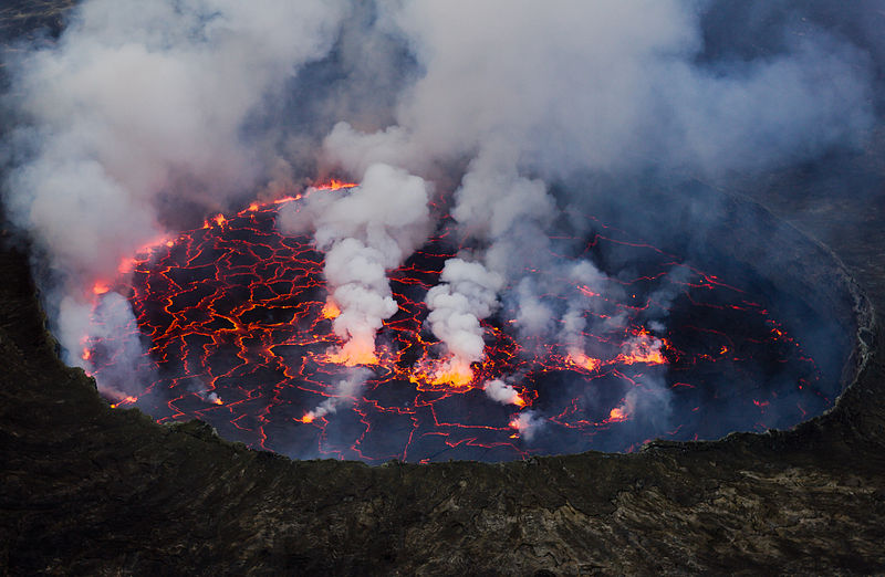 La actividad volcánica ha podido subyacer a todas las extinciones masivas de la Tierra, señalan los autores del estudio. Fuente: Wikipedia.